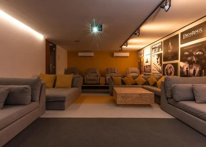 Luxury Condo, 1br 1ba, 200mb, Gym Sauna Cinema Ferienhaus